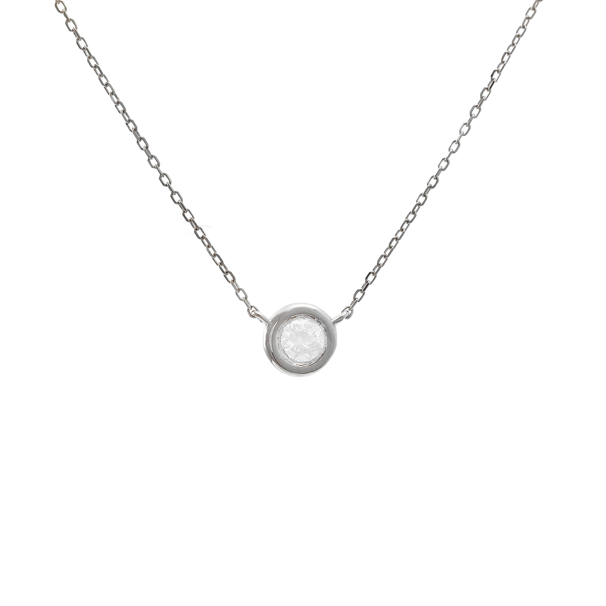 Necklaces Necklaces in White Gold containing Diamond 466846