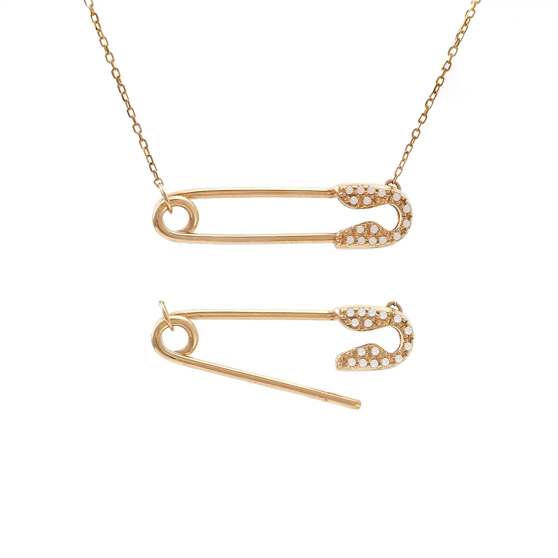 Necklaces Necklaces in Yellow Gold containing Diamond 466849