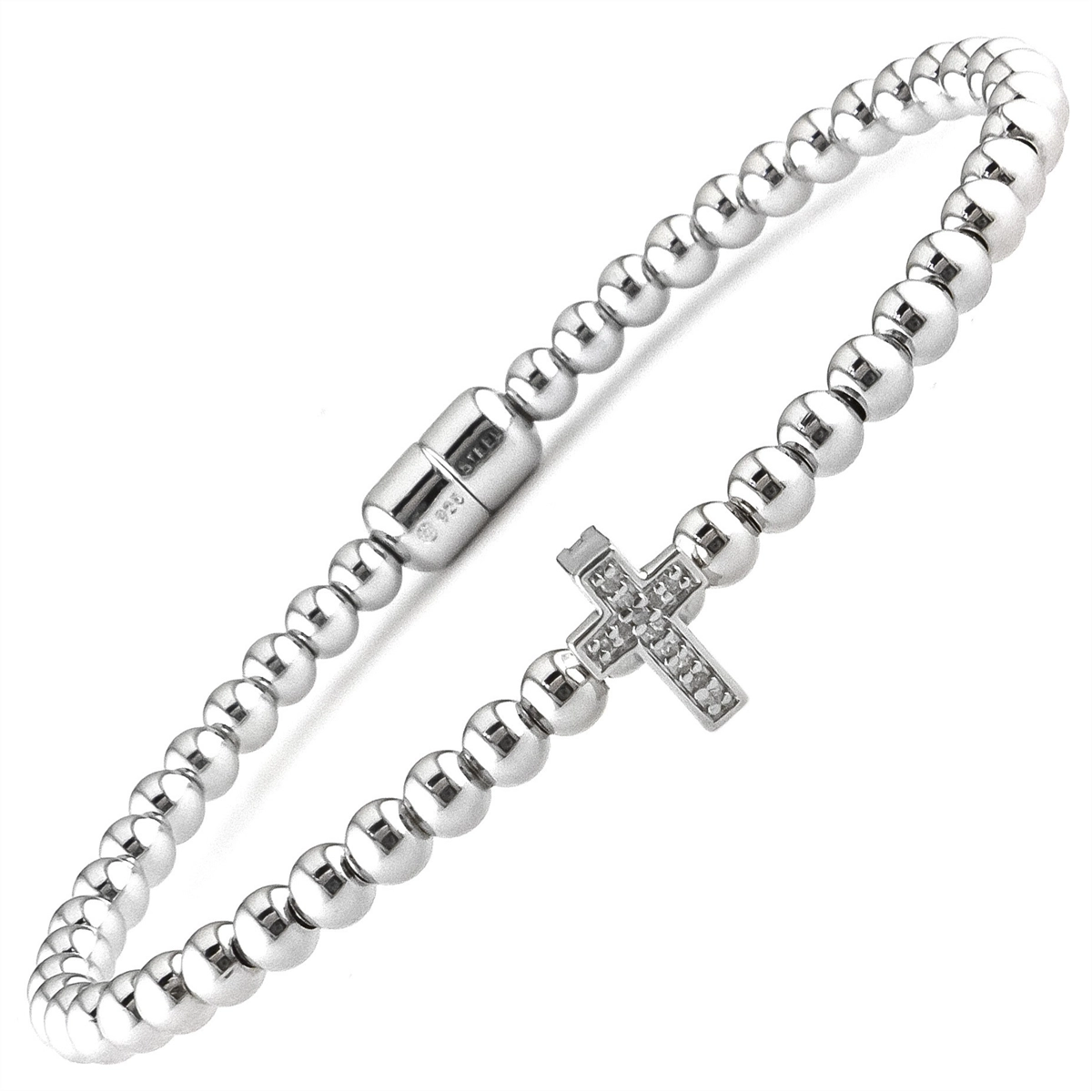 Bracelets Bracelets in Silver containing Diamond 466855