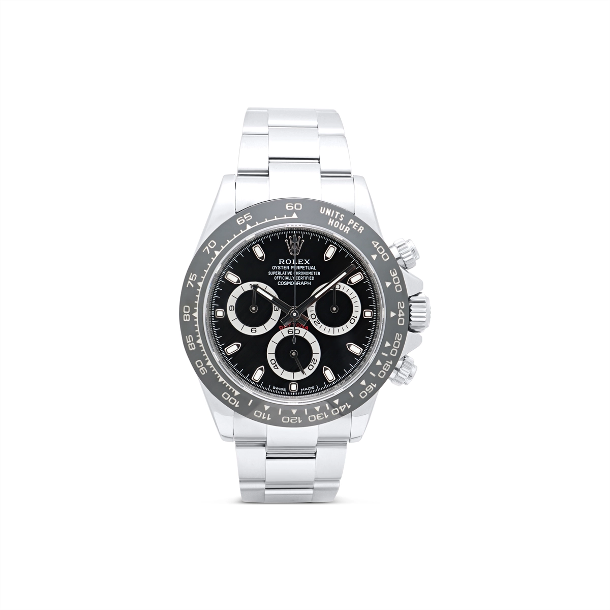 Preowned Rolex watch in Alternative Metals M116500LN-0002