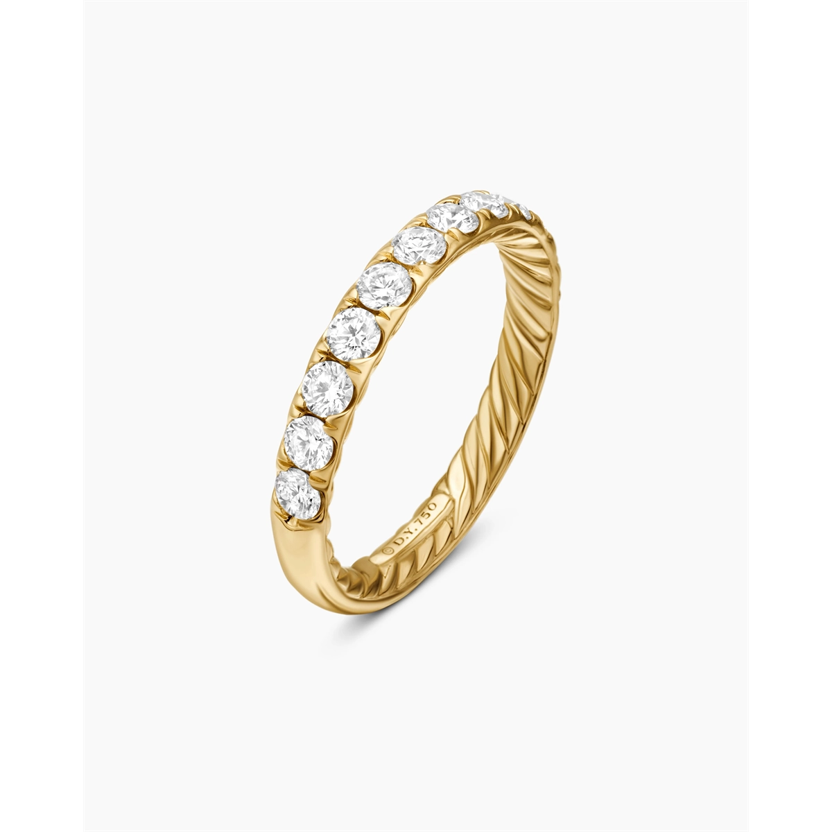 David Yurman Wedding Rings in Yellow Gold containing Diamond WR308488ADI6
