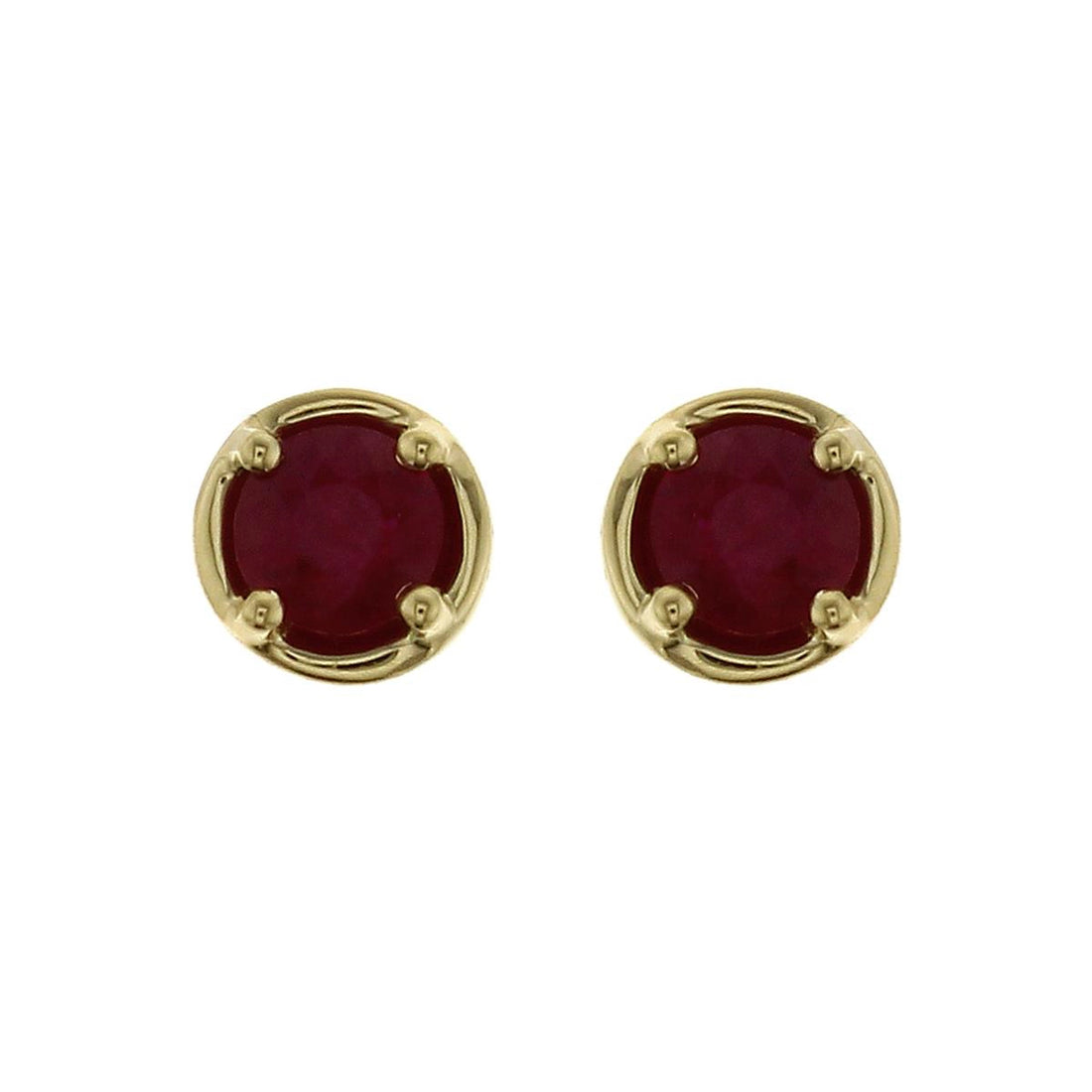 Earrings Earrings in Yellow Gold containing Ruby 466966