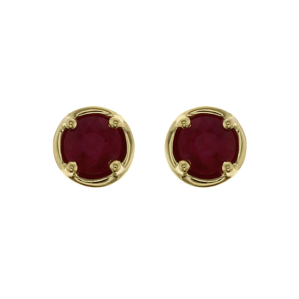 Earrings Earrings in Yellow Gold containing Ruby 466966