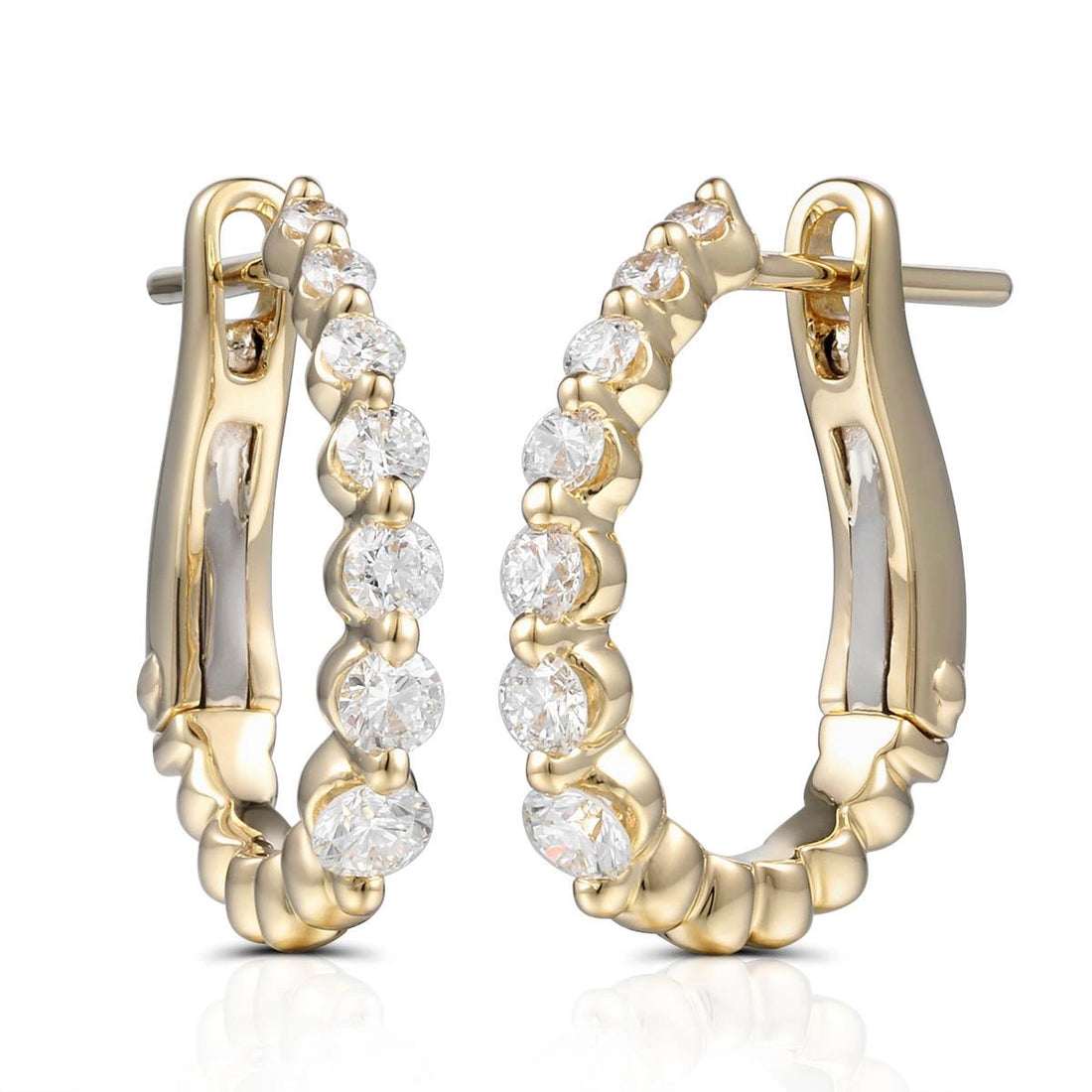 Earrings Earrings in Yellow Gold containing Diamond 466984