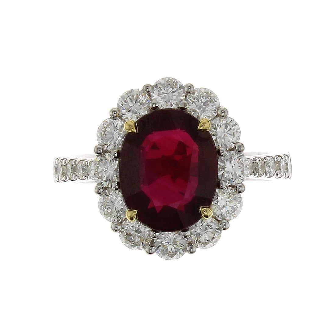Rings Rings in Mixed Metals containing Multi-gemstone, Diamond, Ruby 466996