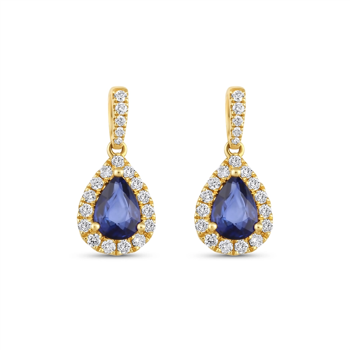 Pendants Pendants in Yellow Gold containing Multi-gemstone, Diamond, Sapphire 467000