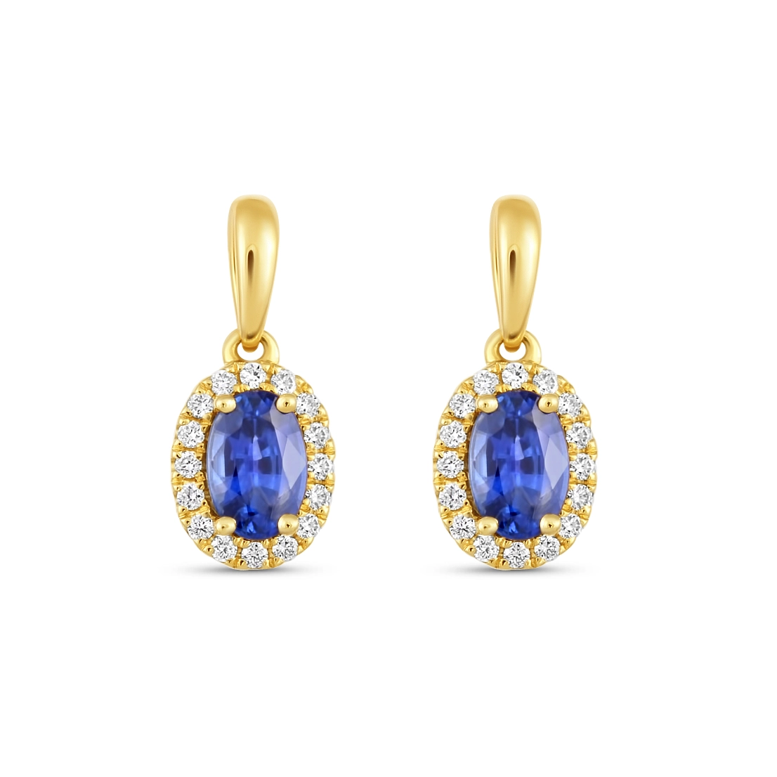 Pendants Pendants in Yellow Gold containing Multi-gemstone, Diamond, Sapphire 467005