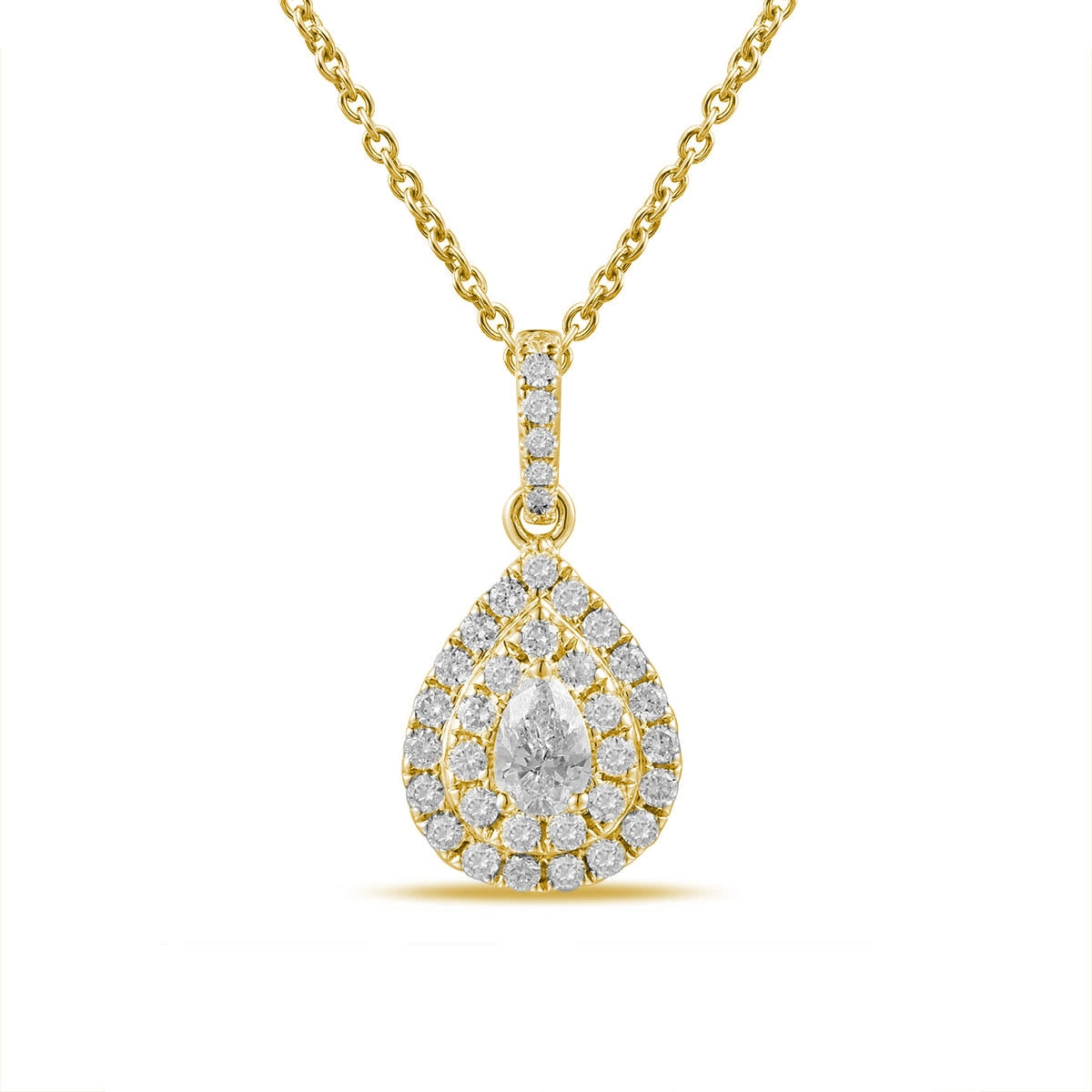 Pendants Pendants in Yellow Gold containing Diamond 467015