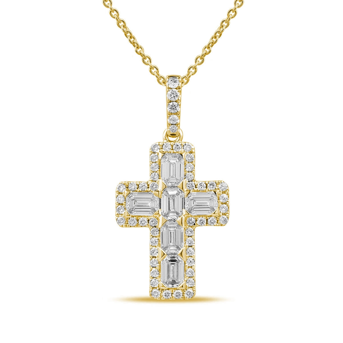 Pendants Pendants in Yellow Gold containing Diamond 467016