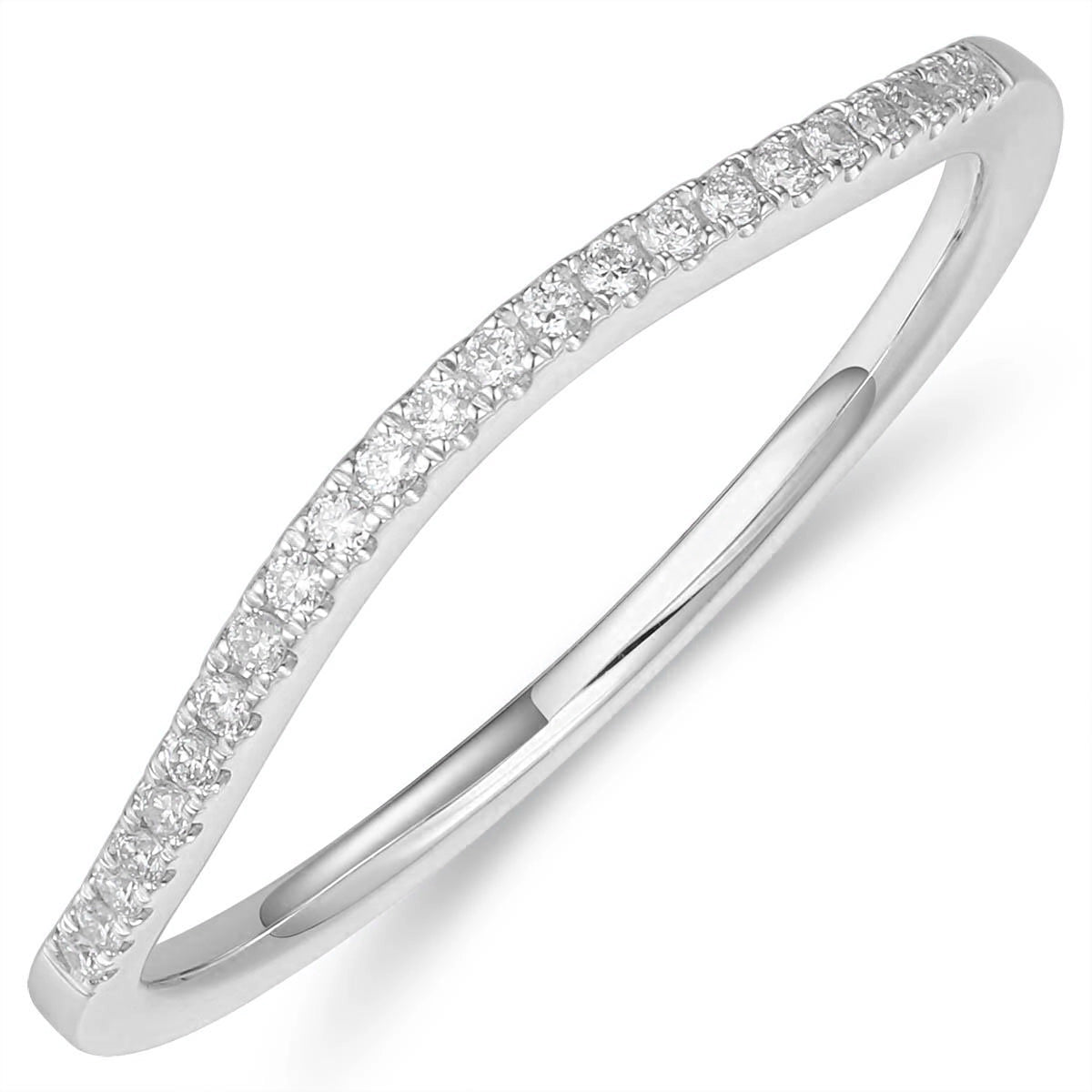 Wedding Bands Wedding Rings in White Gold containing Diamond 467023