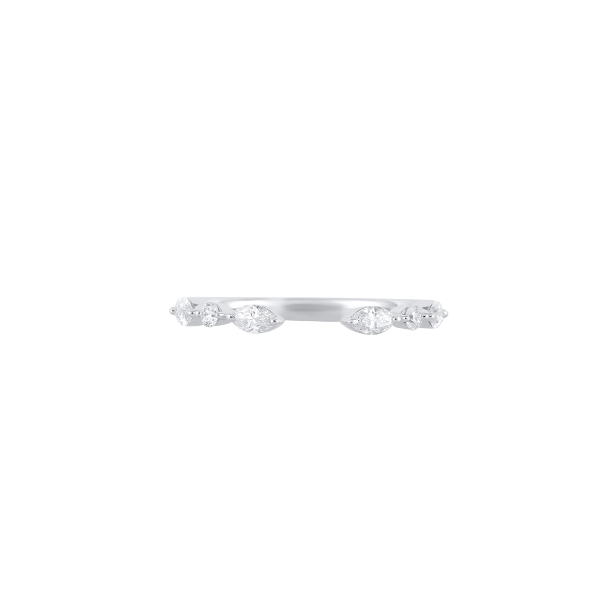 Wedding Bands Wedding Rings in White Gold containing Diamond 467025