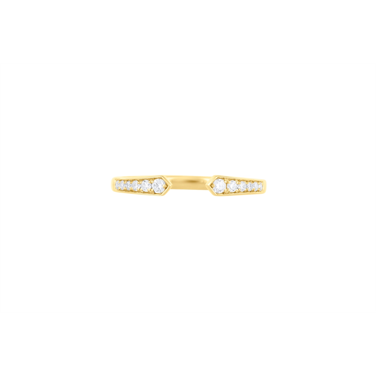 Wedding Bands Wedding Rings in Yellow Gold containing Diamond 467026