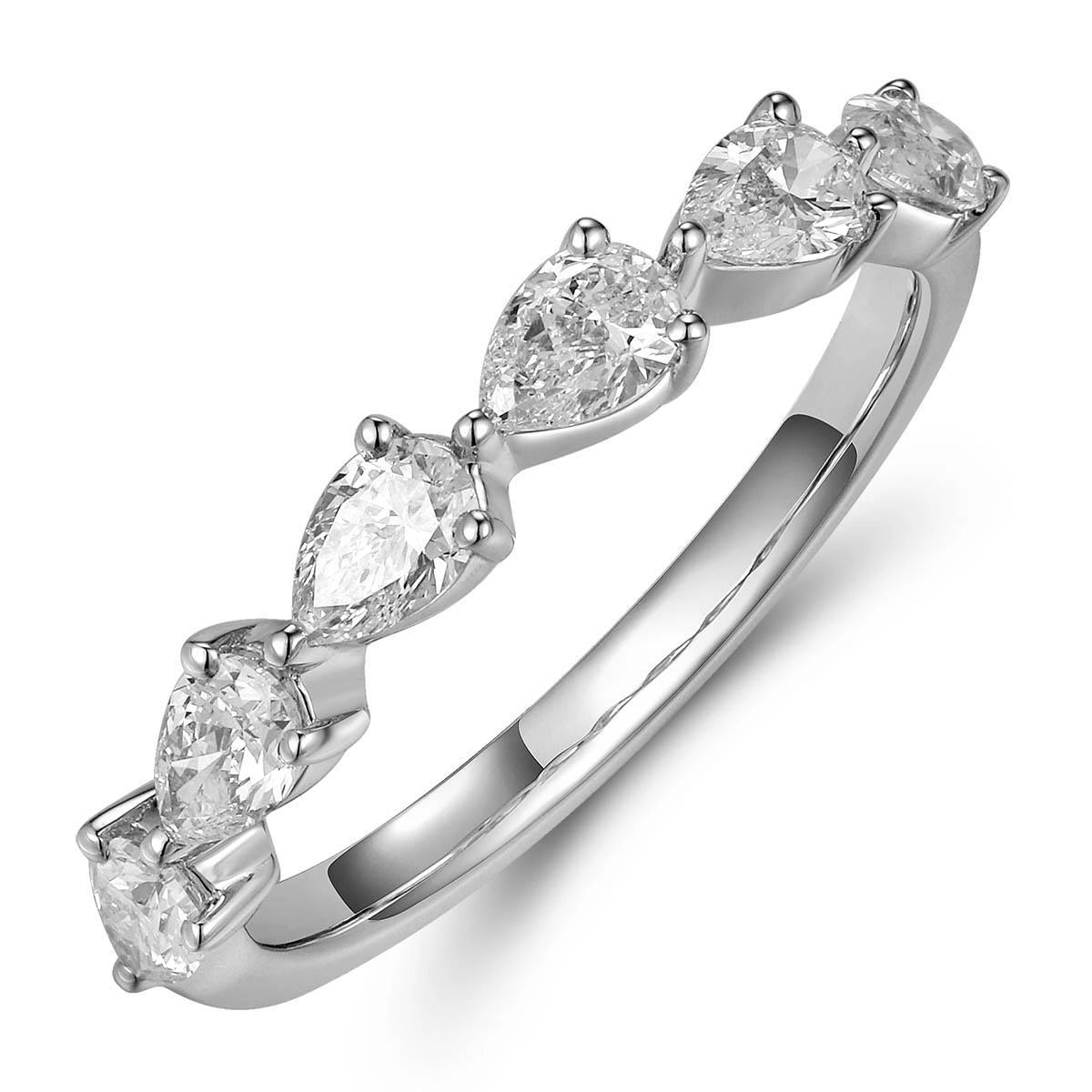 Wedding Bands Wedding Rings in White Gold containing Diamond 467030