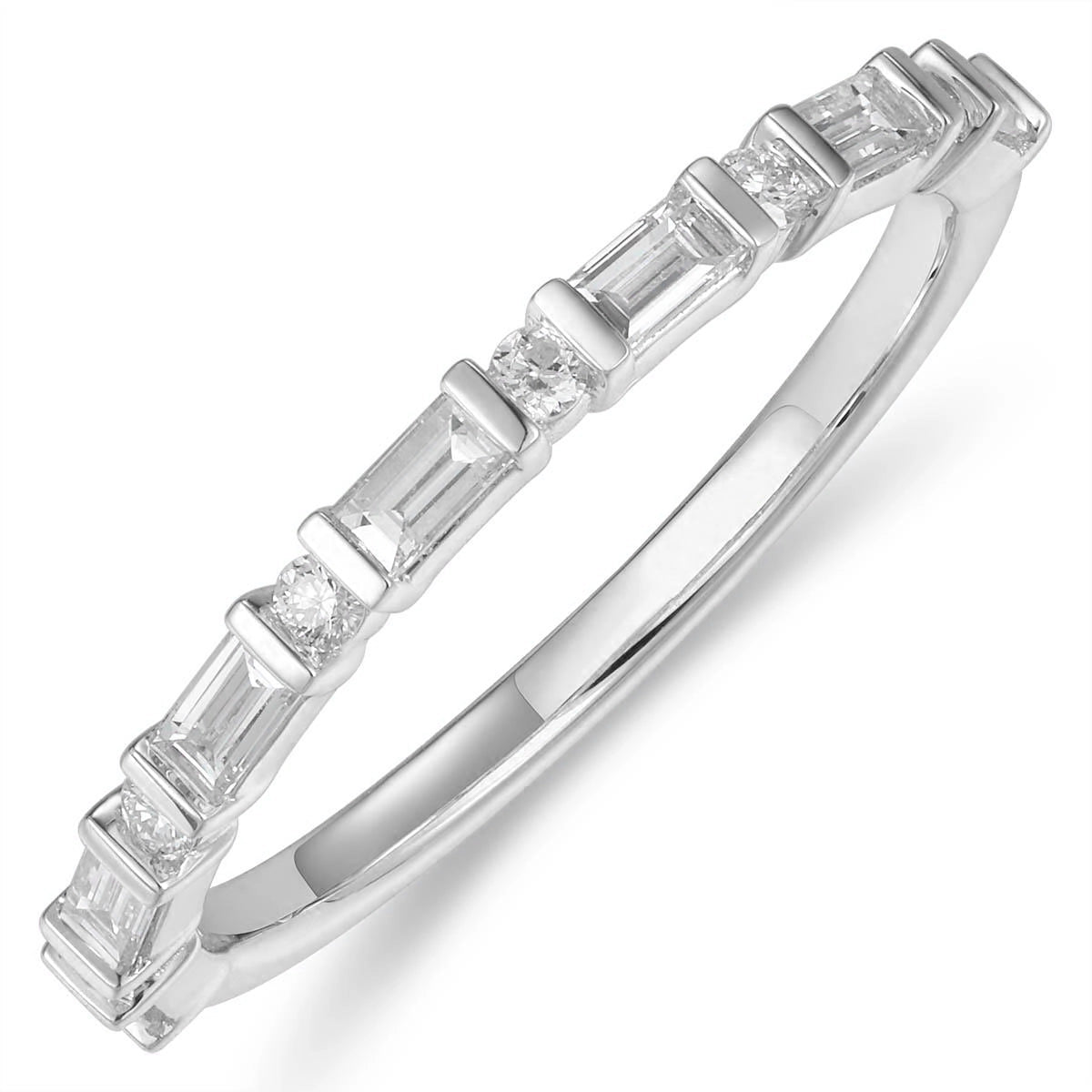 Wedding Bands Wedding Rings in White Gold containing Diamond 467040