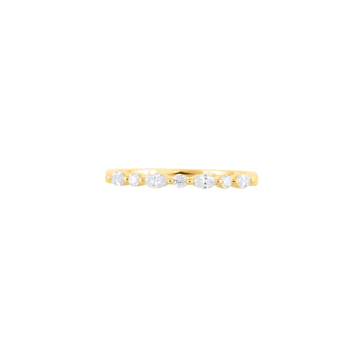 Wedding Bands Wedding Rings in Yellow Gold containing Diamond 467044