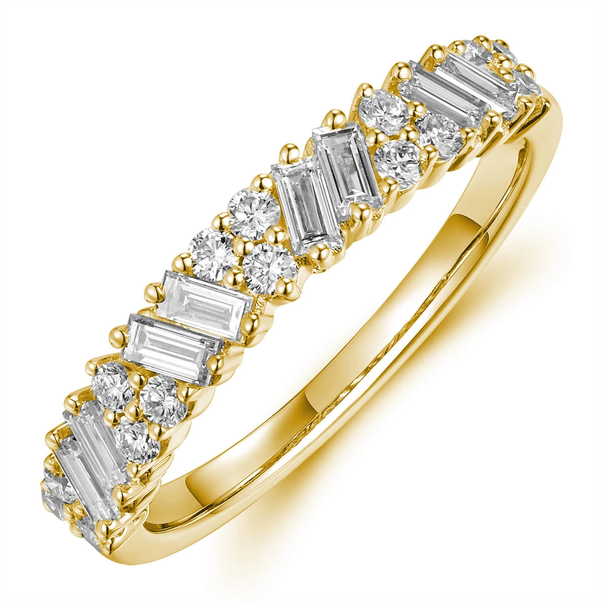 Wedding Bands Wedding Rings in Yellow Gold containing Diamond 467045