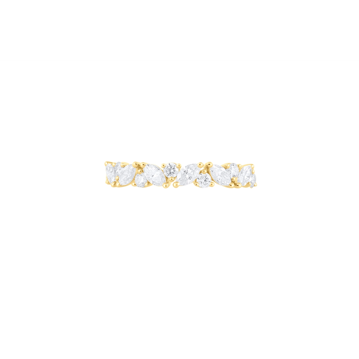Wedding Bands Wedding Rings in Yellow Gold containing Diamond 467046