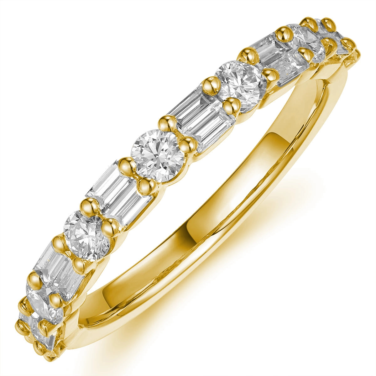 Wedding Bands Wedding Rings in Yellow Gold containing Diamond 467047