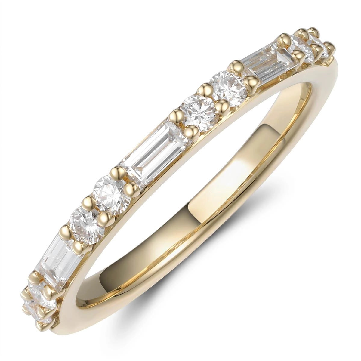Wedding Bands Wedding Rings in Yellow Gold containing Diamond 467049