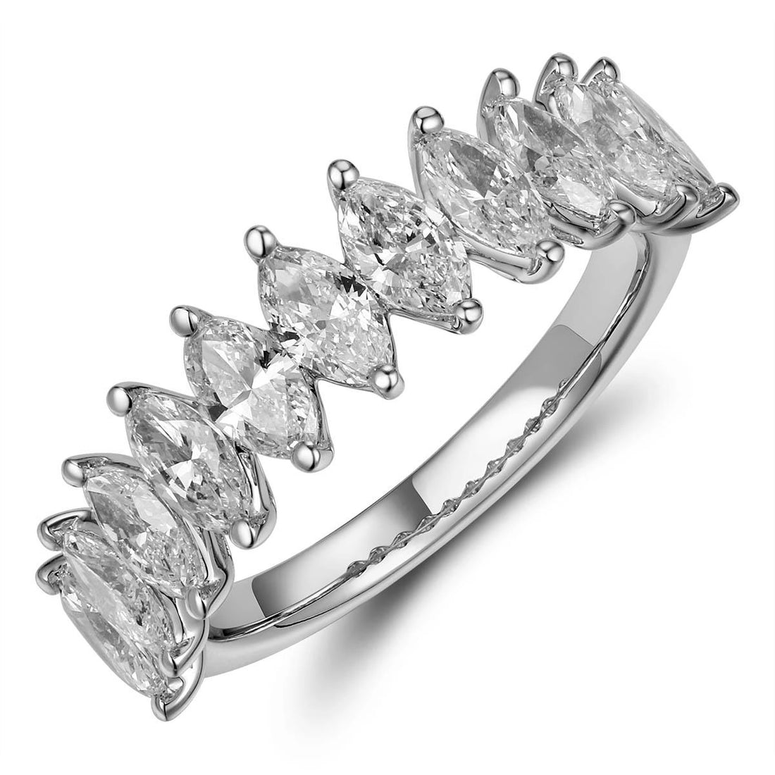 Wedding Bands Wedding Rings in White Gold containing Diamond 467053