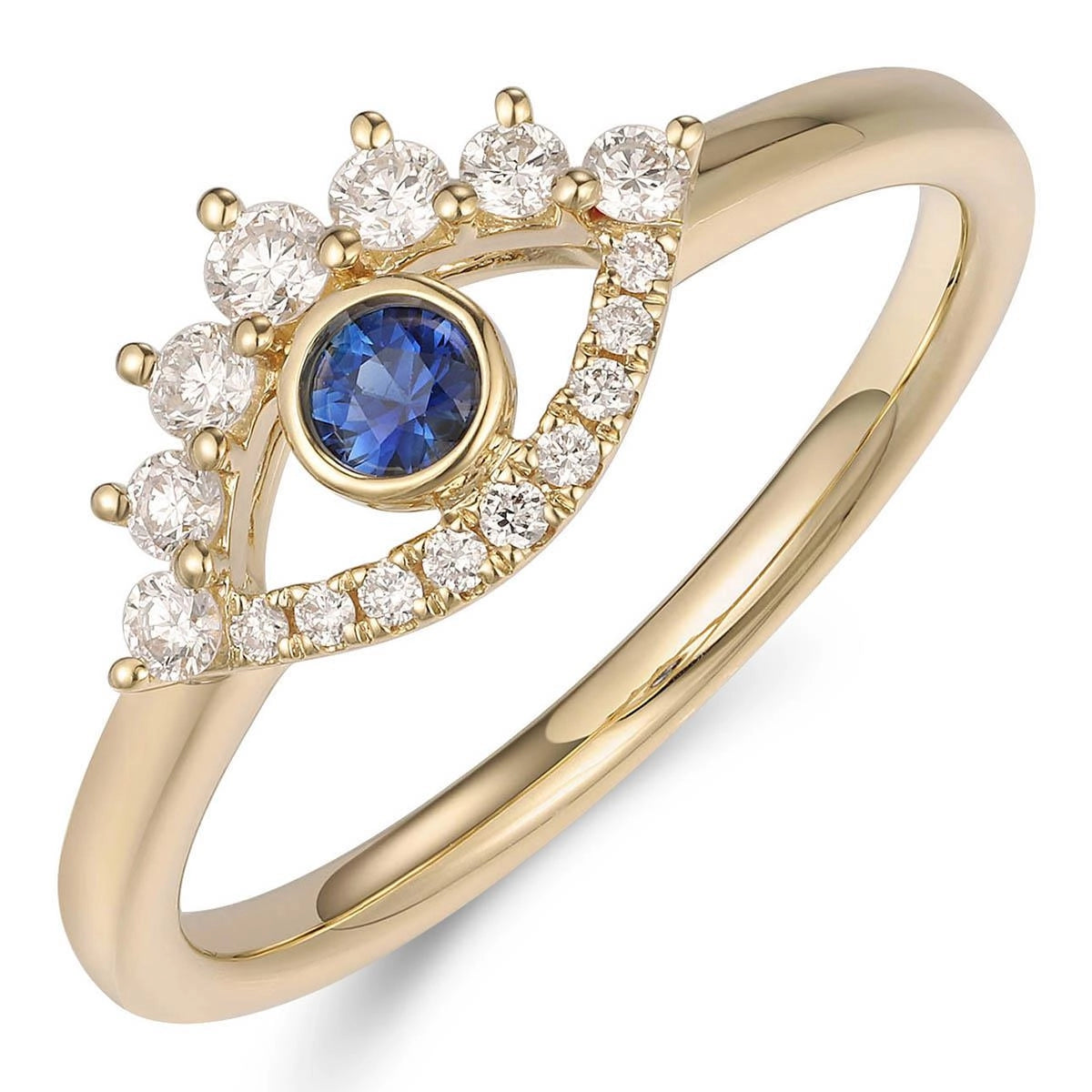 Rings Rings in Yellow Gold containing Multi-gemstone, Diamond, Sapphire 467055
