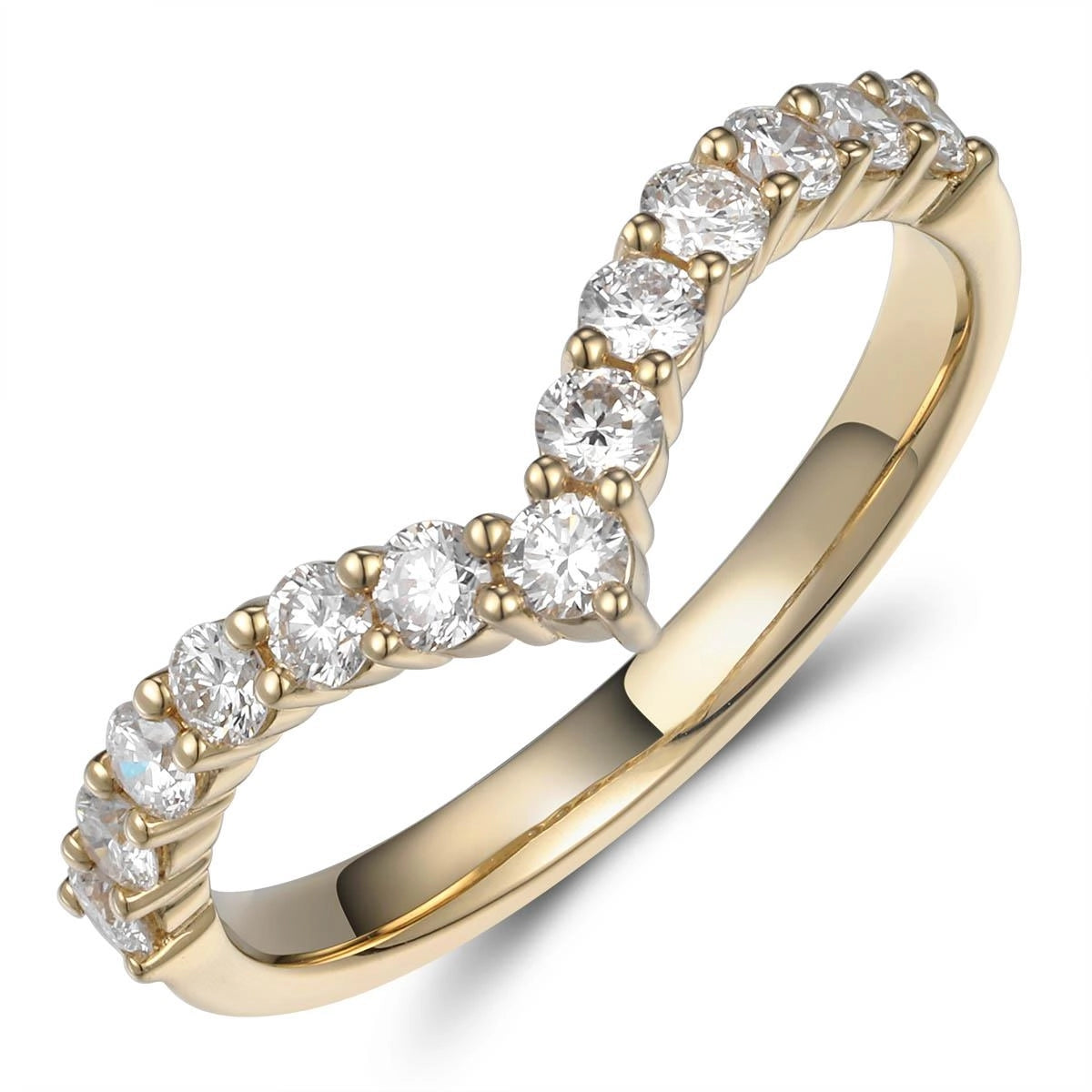 Wedding Bands Wedding Rings in Yellow Gold containing Diamond 467060