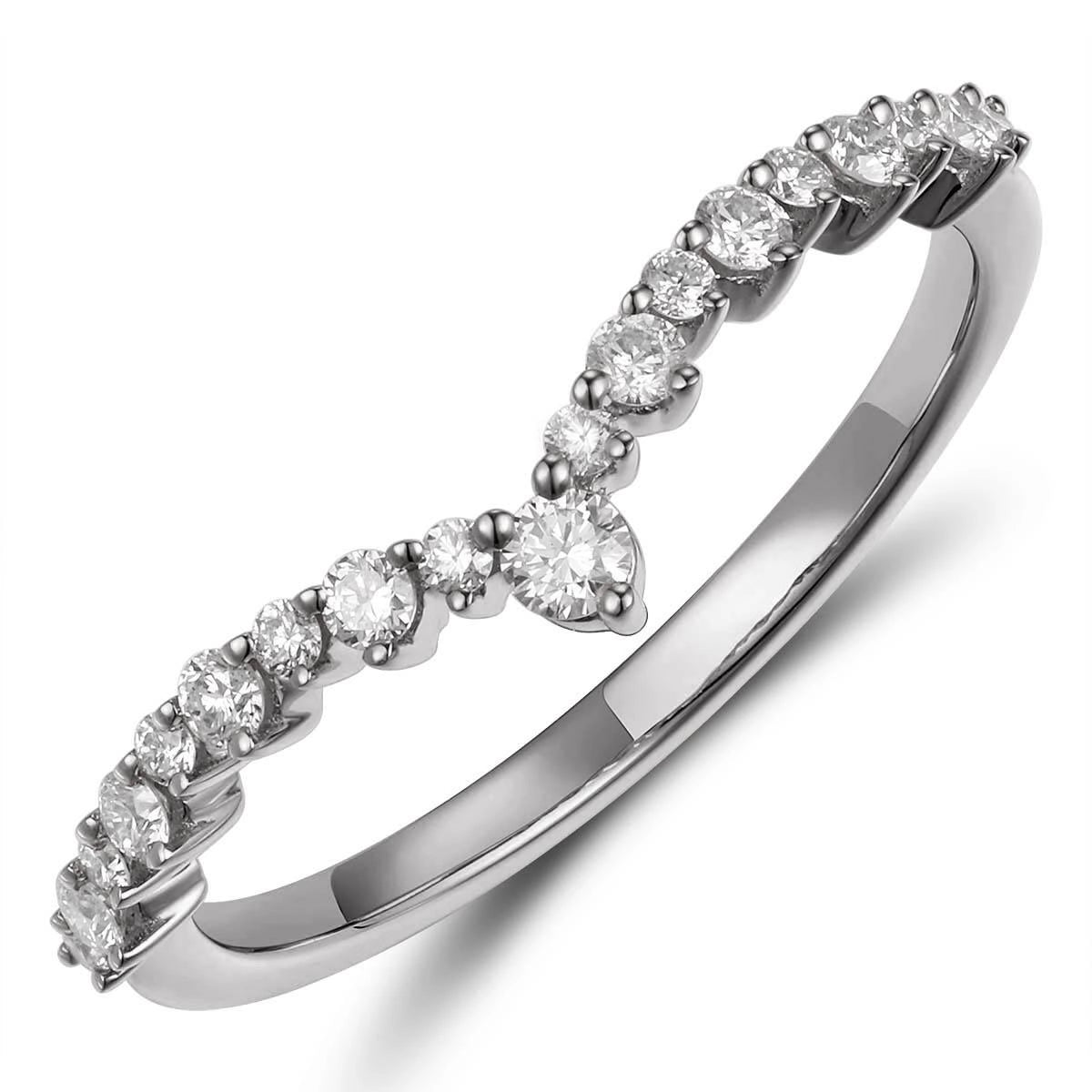 Wedding Bands Wedding Rings in White Gold containing Diamond 467061