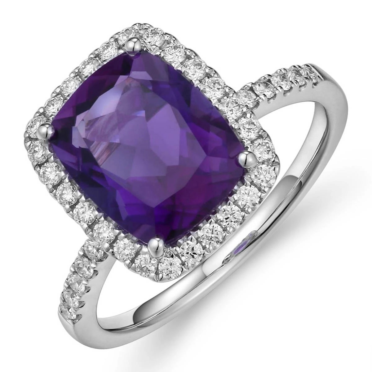 Rings Rings in White Gold containing Amethyst, Multi-gemstone, Diamond 467067