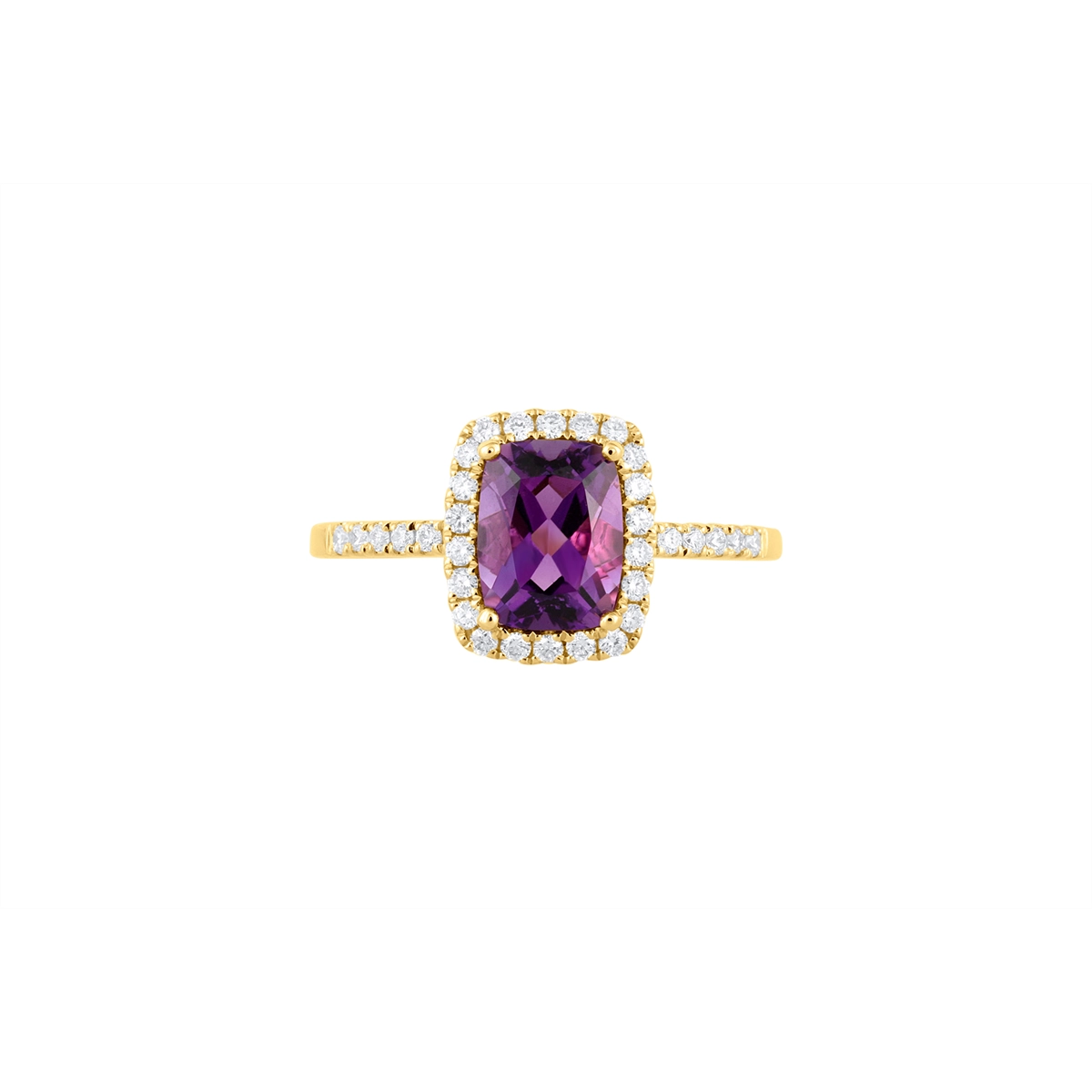 Rings Rings in Yellow Gold containing Amethyst, Multi-gemstone, Diamond 467068