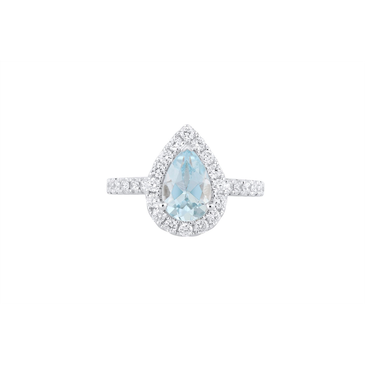 Rings Rings in White Gold containing Blue topaz , Multi-gemstone, Diamond 467072