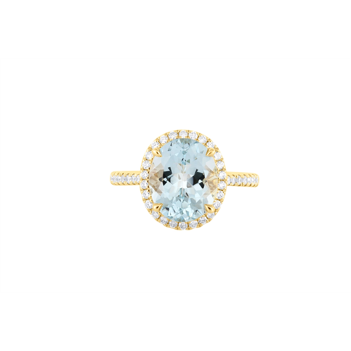 Rings Rings in Yellow Gold containing Aquamarine, Multi-gemstone, Diamond 467076