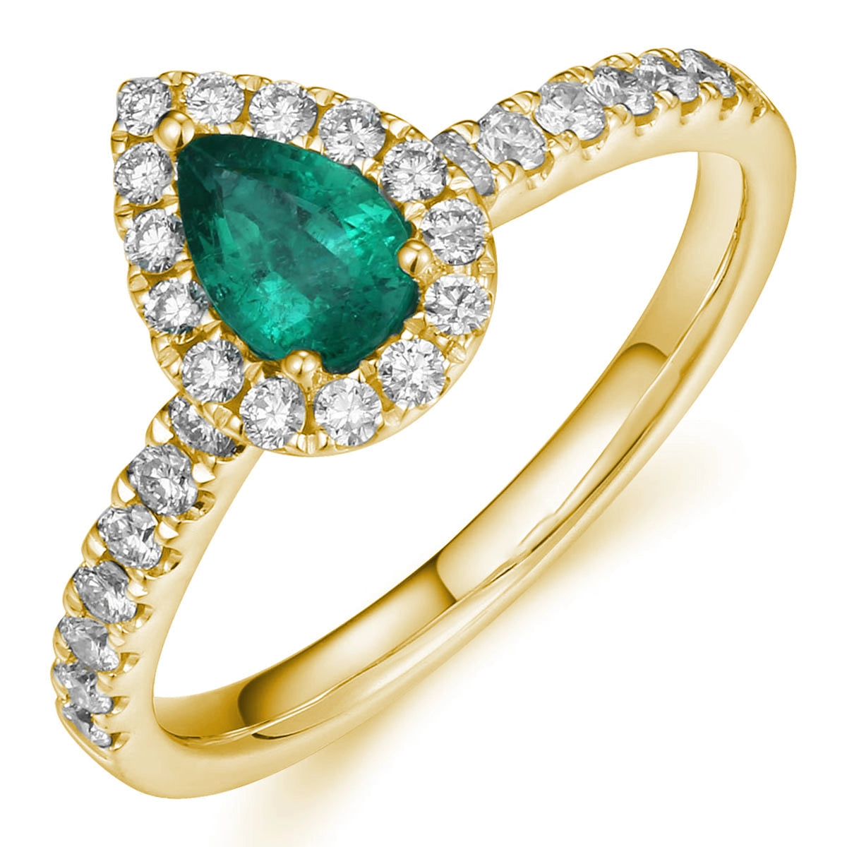 Rings Rings in Yellow Gold containing Multi-gemstone, Diamond, Emerald 467087