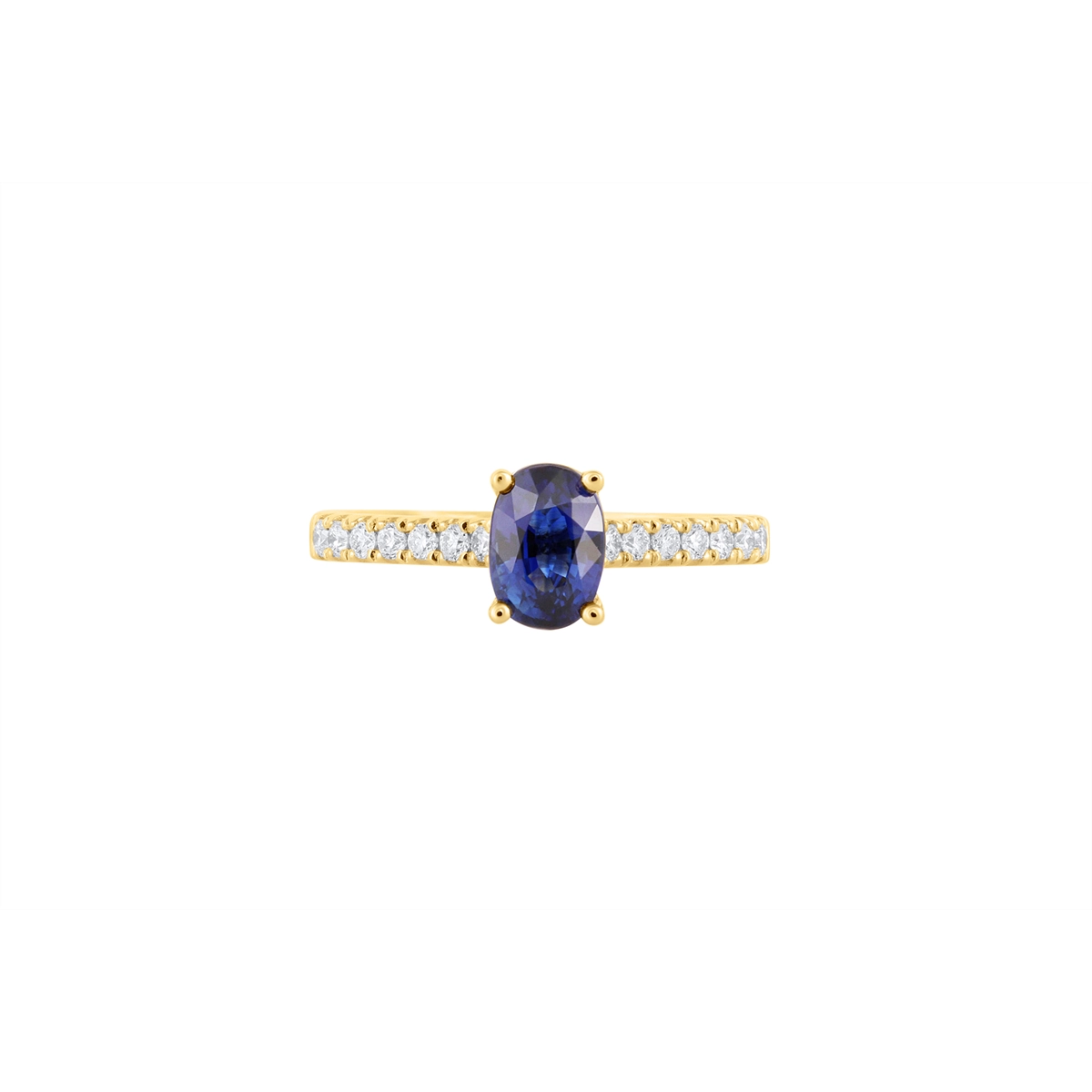 Rings Rings in Yellow Gold containing Multi-gemstone, Diamond, Sapphire 467091