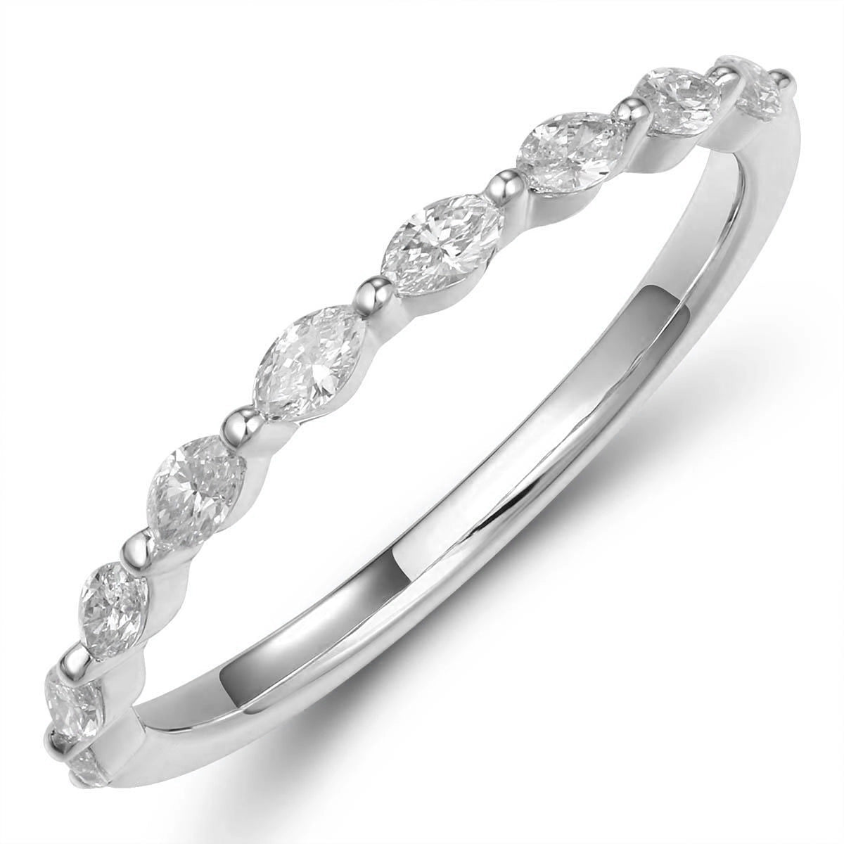 Wedding Bands Wedding Rings in White Gold containing Diamond 467099