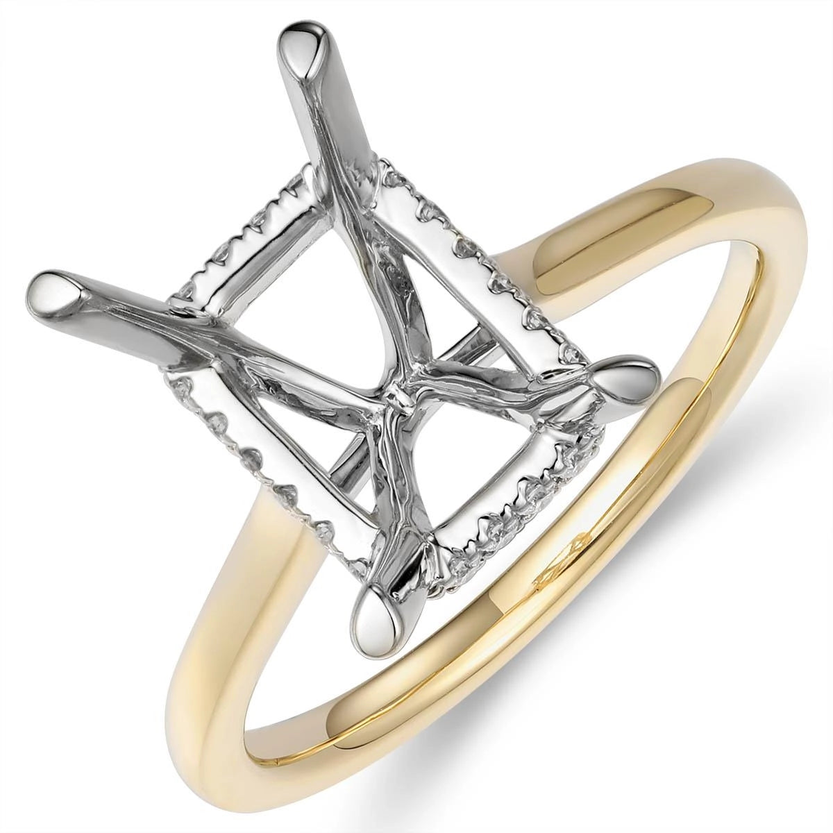 Engagement Collections Engagement Rings in Mixed Metals containing Diamond 467106