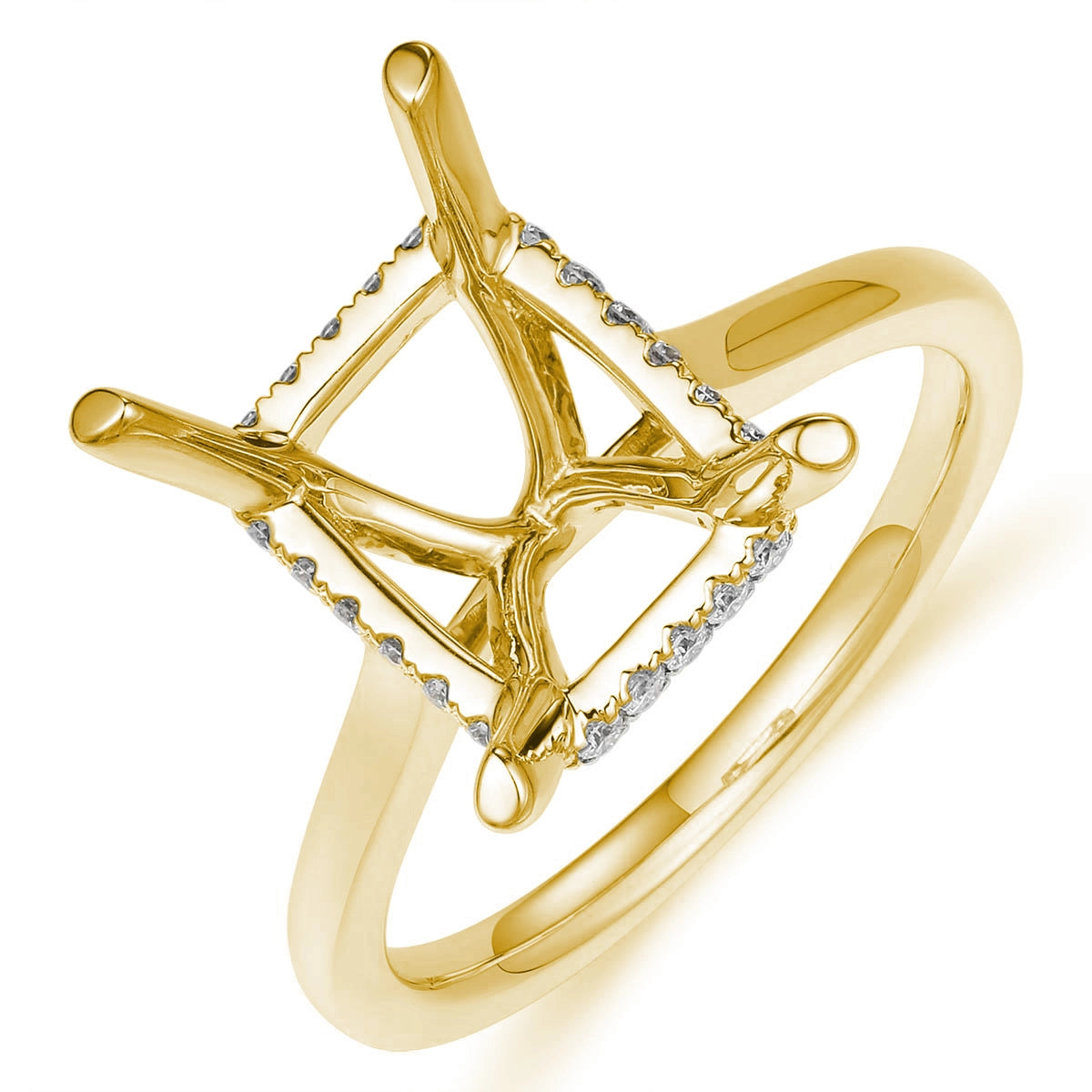 Engagement Collections Engagement Rings in Yellow Gold containing Diamond 467109
