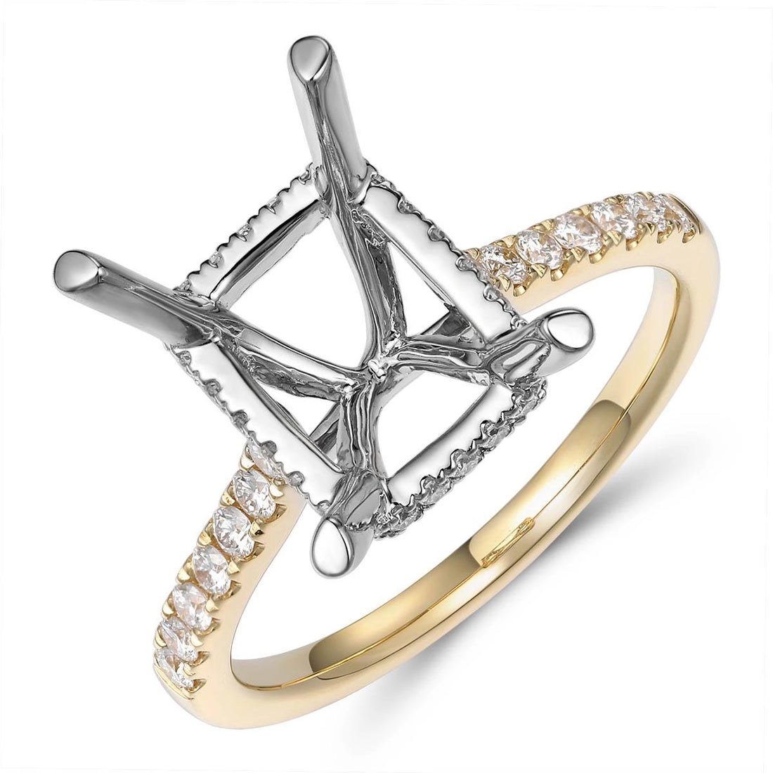 Engagement Collections Engagement Rings in Mixed Metals containing Diamond 467124