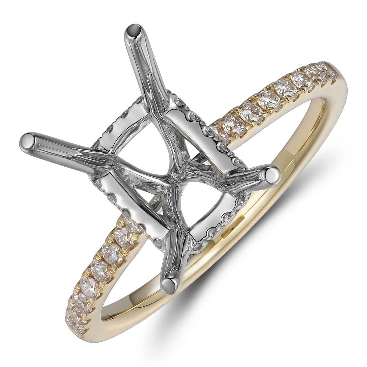 Engagement Collections Engagement Rings in Mixed Metals containing Diamond 467125