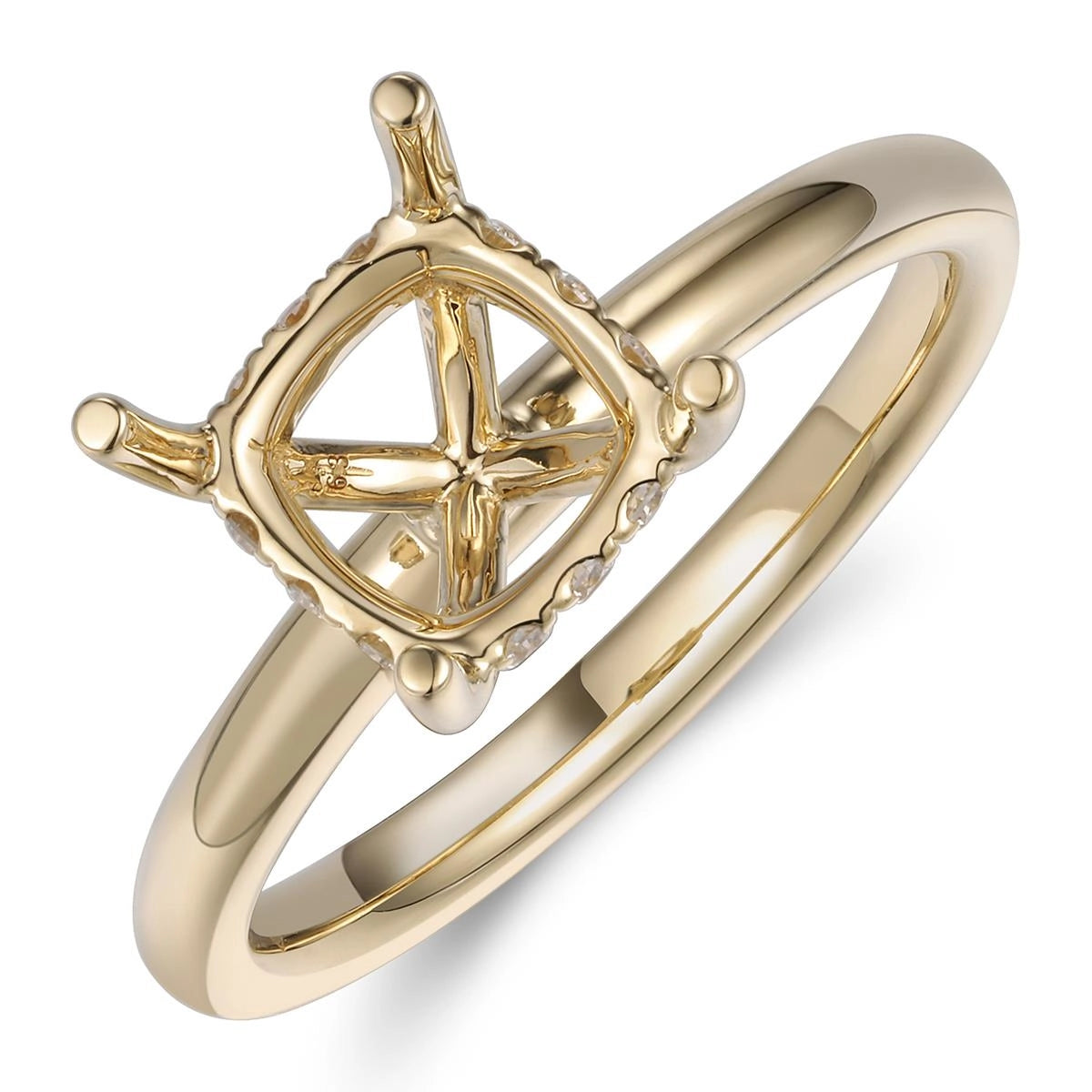 Engagement Collections Engagement Rings in Yellow Gold containing Diamond 467127