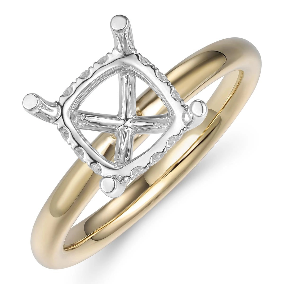 Engagement Collections Engagement Rings in Mixed Metals containing Diamond 467130