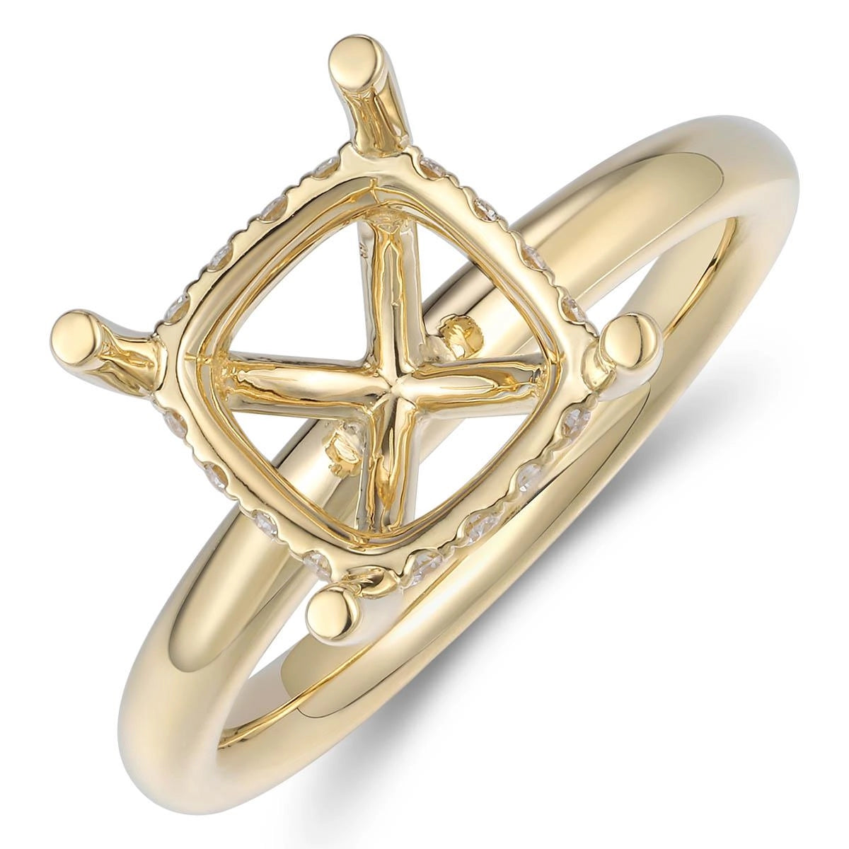 Engagement Collections Engagement Rings in Yellow Gold containing Diamond 467131