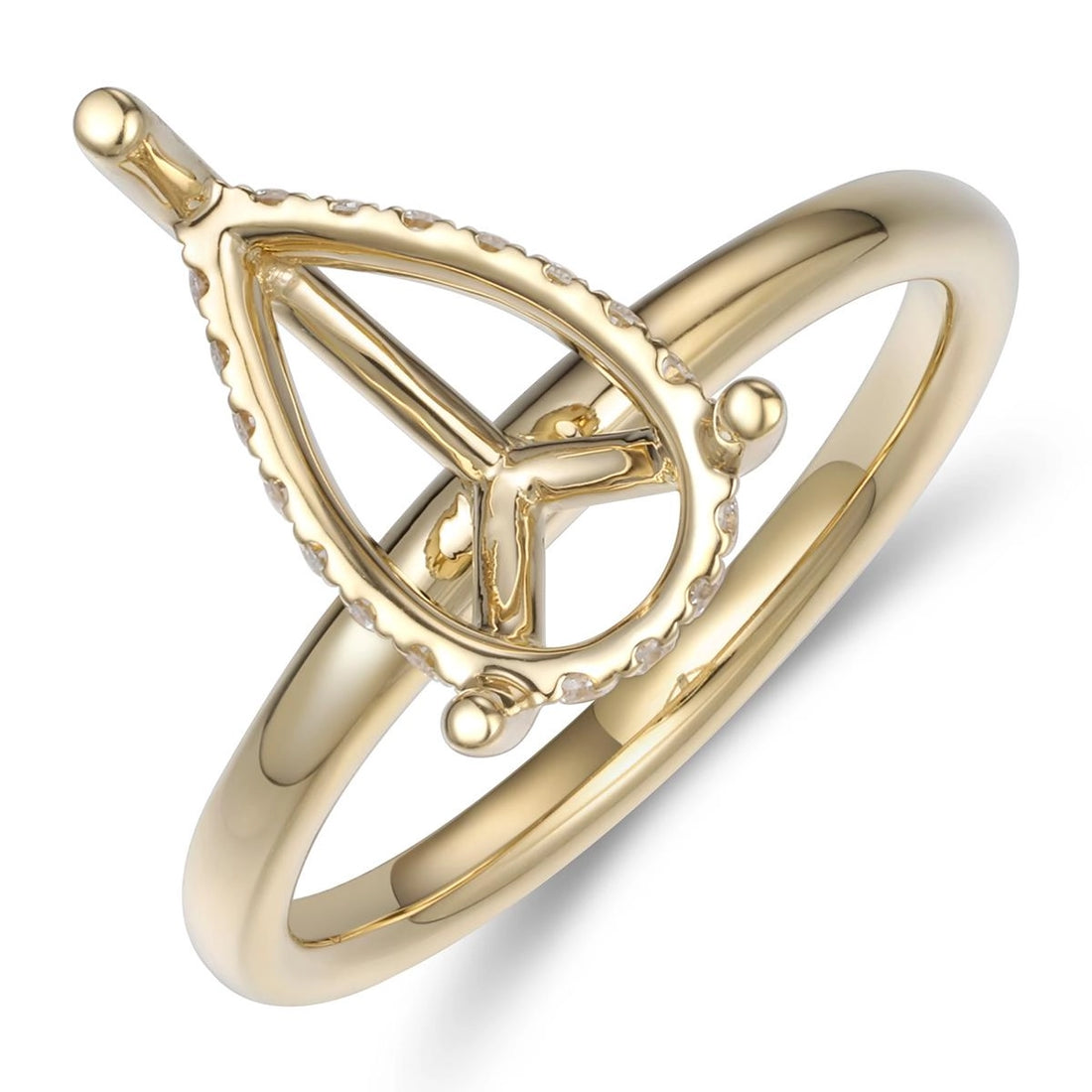 Engagement Collections Engagement Rings in Yellow Gold containing Diamond 467132