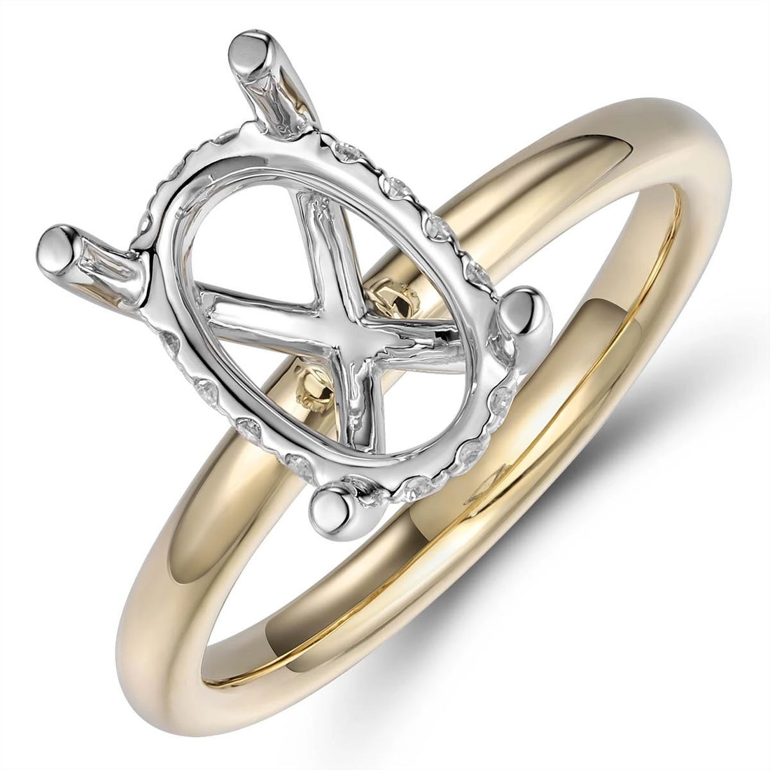 Engagement Collections Engagement Rings in Mixed Metals containing Diamond 467137