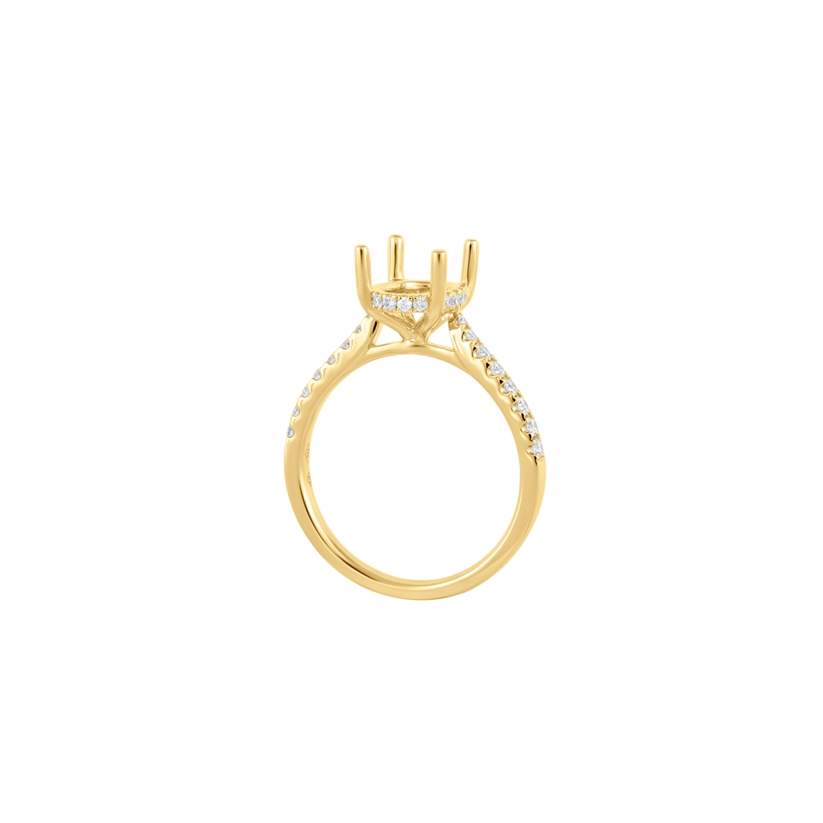 Engagement Collections Engagement Rings in Yellow Gold containing Diamond 467139