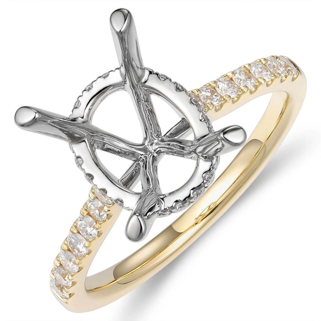 Engagement Collections Engagement Rings in Mixed Metals containing Diamond 467141