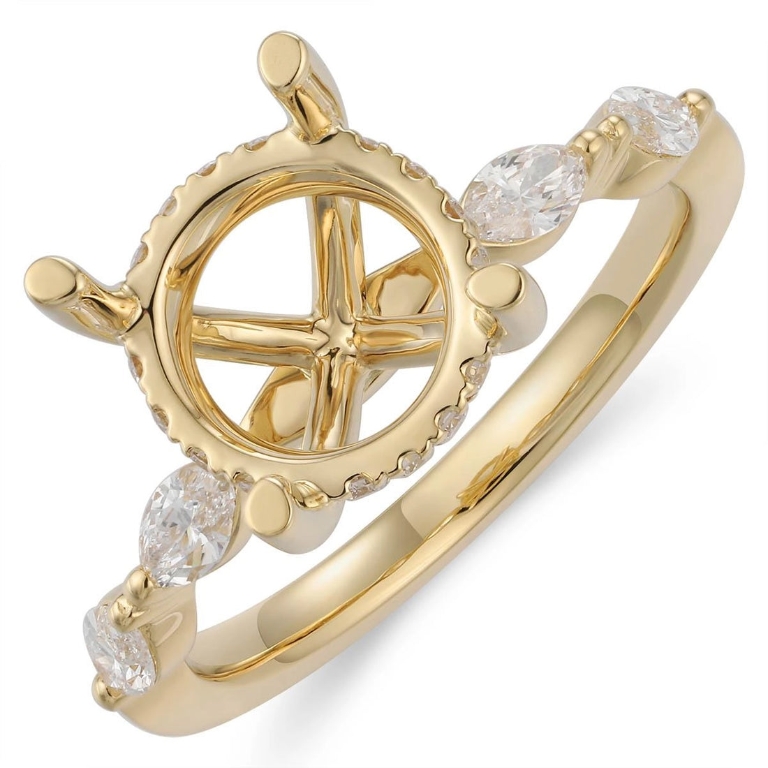 Engagement Collections Engagement Rings in Yellow Gold containing Diamond 467142