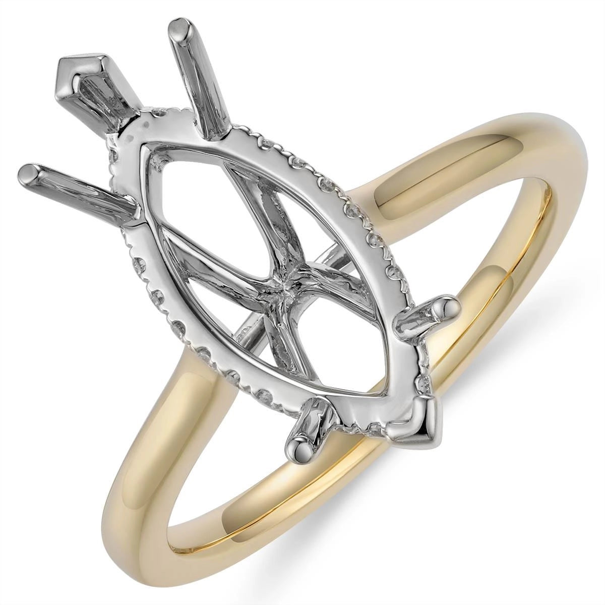 Engagement Collections Engagement Rings in Mixed Metals containing Diamond 467146