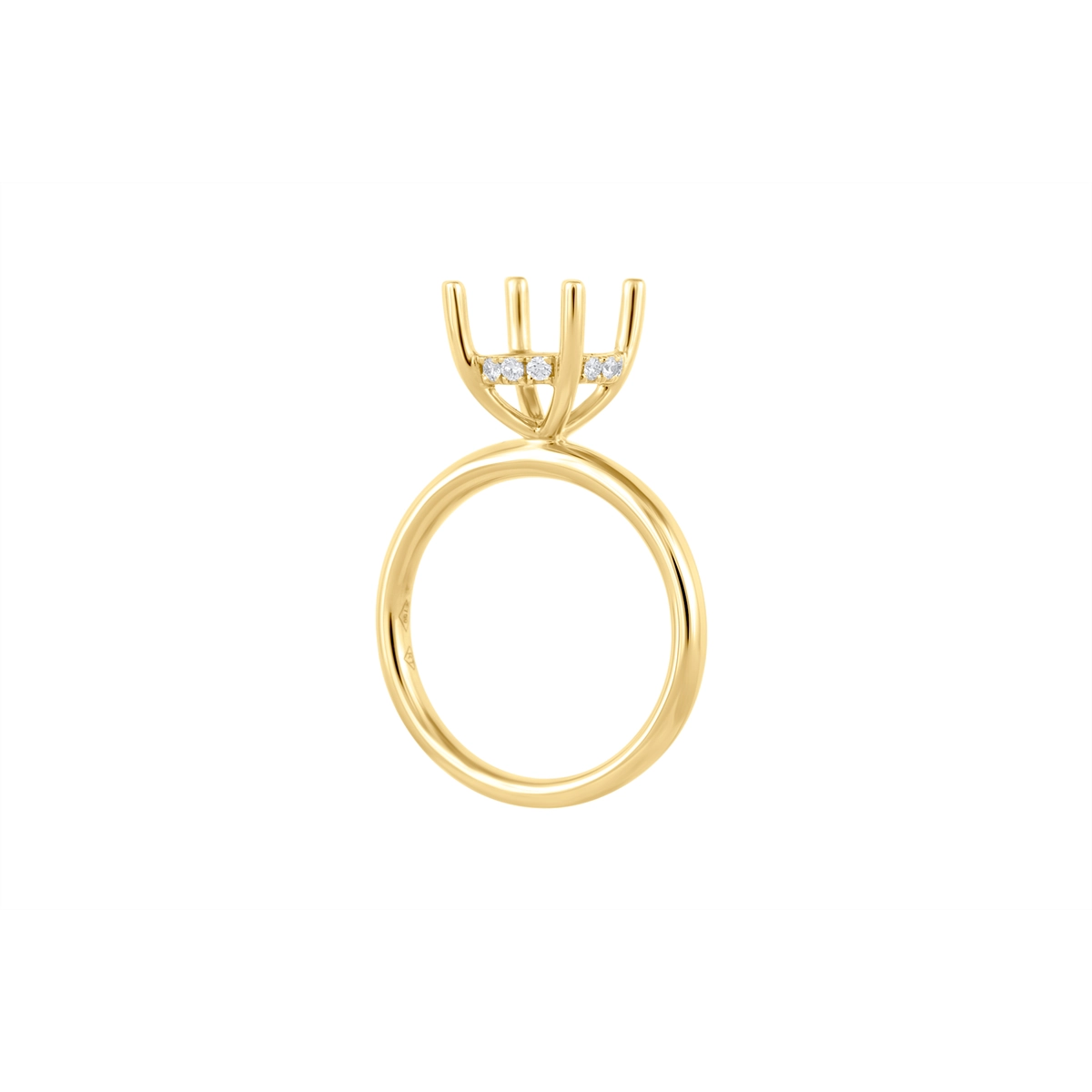 Engagement Collections Engagement Rings in Yellow Gold containing Diamond 467150