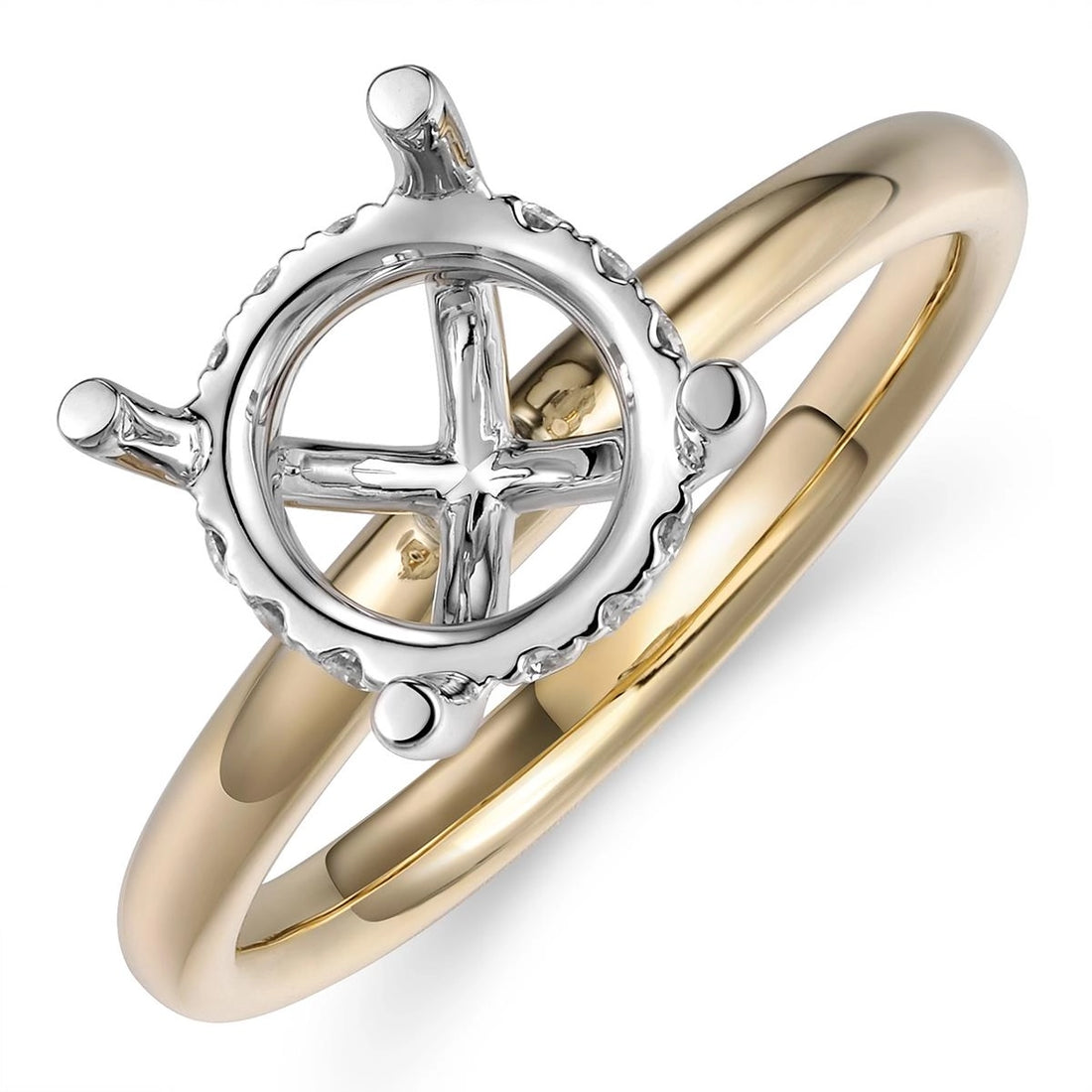 Engagement Collections Engagement Rings in Mixed Metals containing Diamond 467152