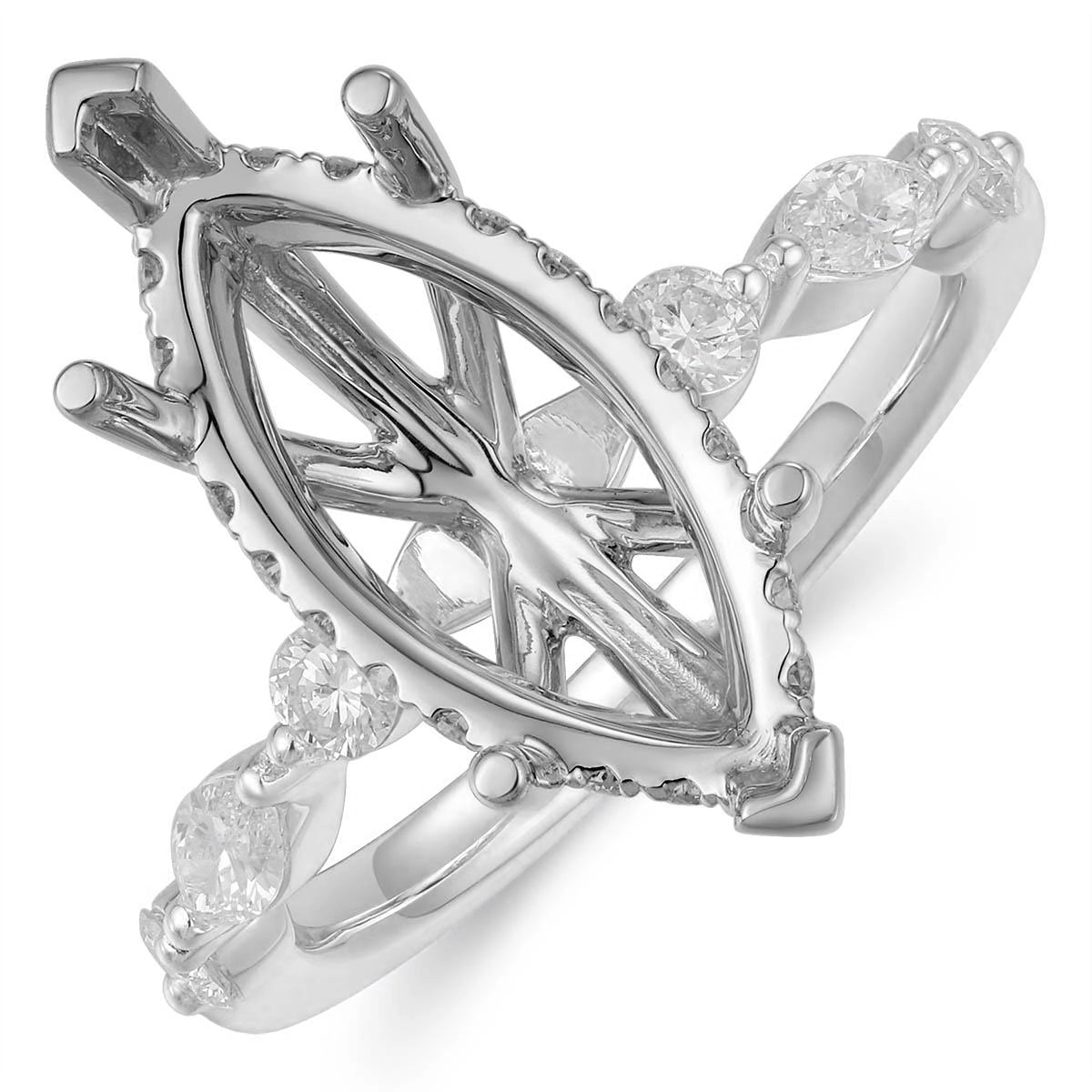 Engagement Collections Engagement Rings in White Gold containing Diamond 467159